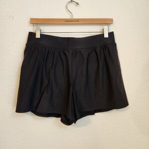 Coldwater Creek Black Athletic‎ Shorts with Lining, Size 8